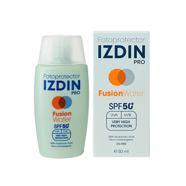 1 کرم ضد آفتاب ایزدین پرو مدل فیوژن واتر حجم 50 میلی لیتر 